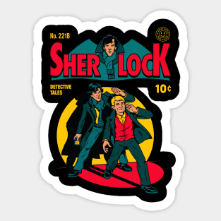 Sherlock Comic Sticker